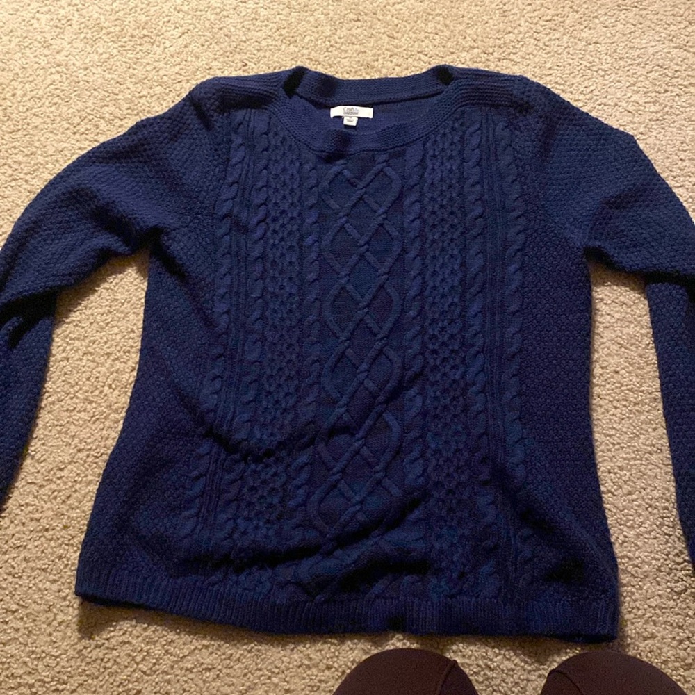 Blue sweater